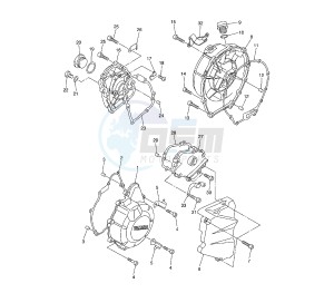 FZ6 FAZER S2 ABS 600 drawing CRANKCASE COVER