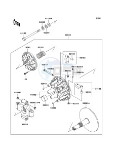 MULE 3010 TRANS 4x4 DIESEL KAF950E8F EU drawing Drive Converter