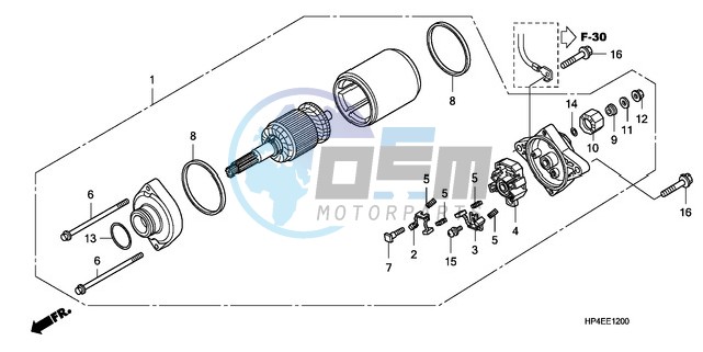 STARTING MOTOR