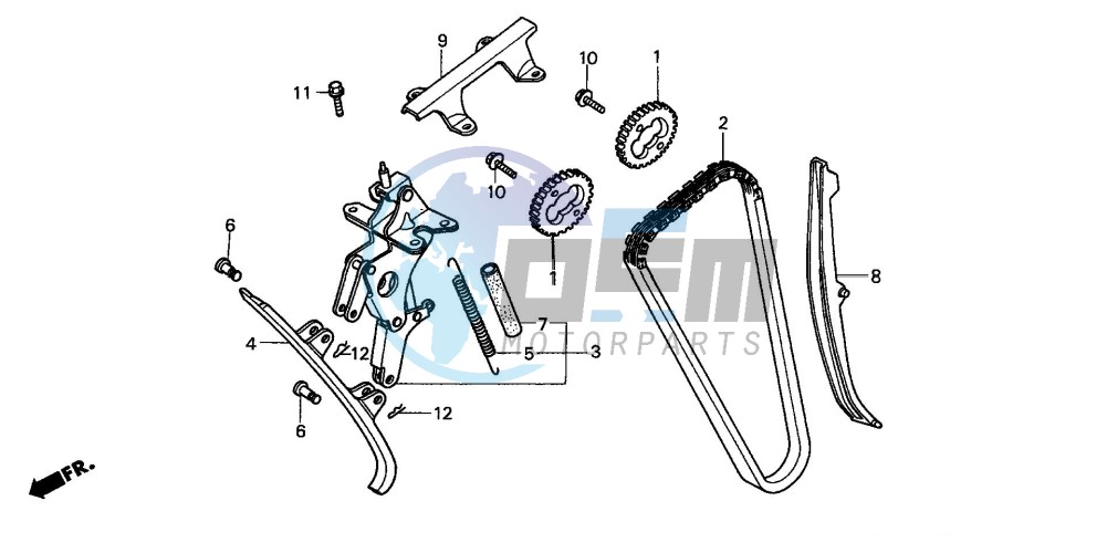 CAM CHAIN/TENSIONER