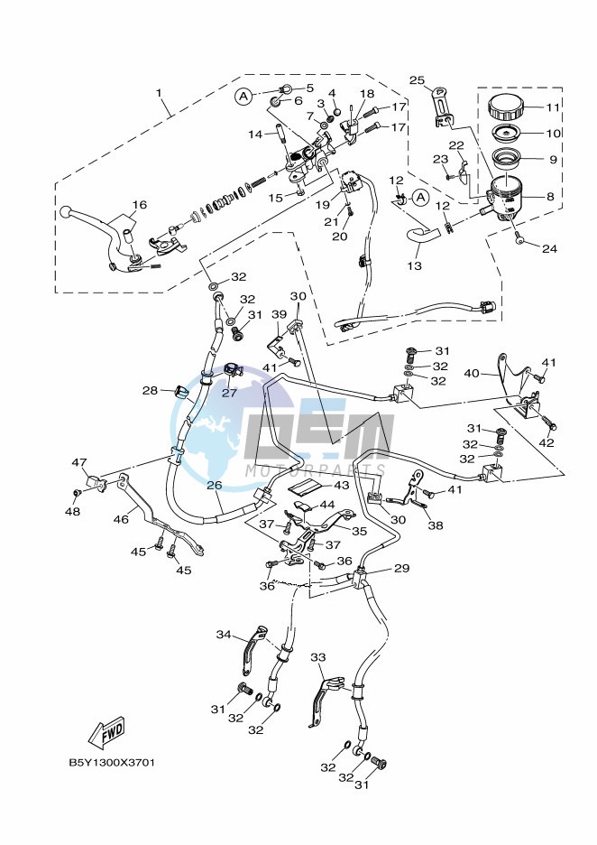 FRONT MASTER CYLINDER