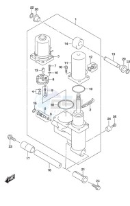 DF 60A drawing Trim Cylinder High Thrust