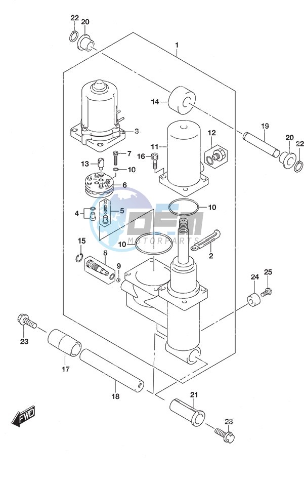 Trim Cylinder High Thrust