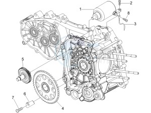 GT 250 ie 60 deg (Euro 3) UK drawing Starter - Electric starter