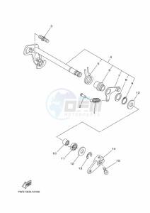 MT-07 MTN690 (BATS) drawing SHIFT SHAFT