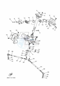 YFM450FWBD YFM45KPHK (BB5L) drawing STEERING