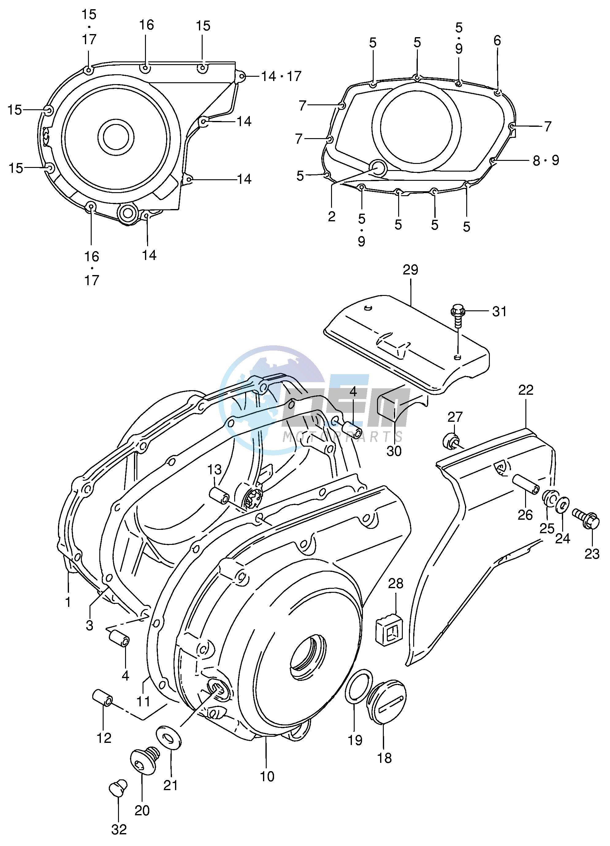 CRANKCASE COVER