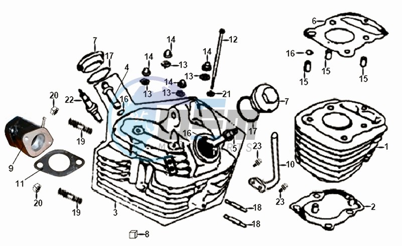 CYLINDER HEAD CPL