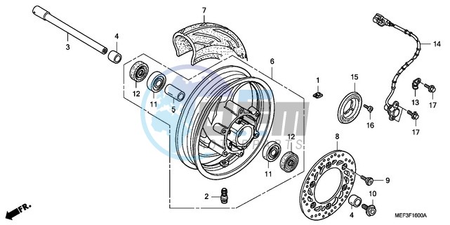 FRONT WHEEL