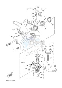 YPR400RA XMAX 400 ABS EVOLIS 400 ABS (1SD6 1SD6 1SD6 1SD6) drawing INTAKE