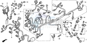 VFR800 drawing WIRE HARNESS (VFR800)