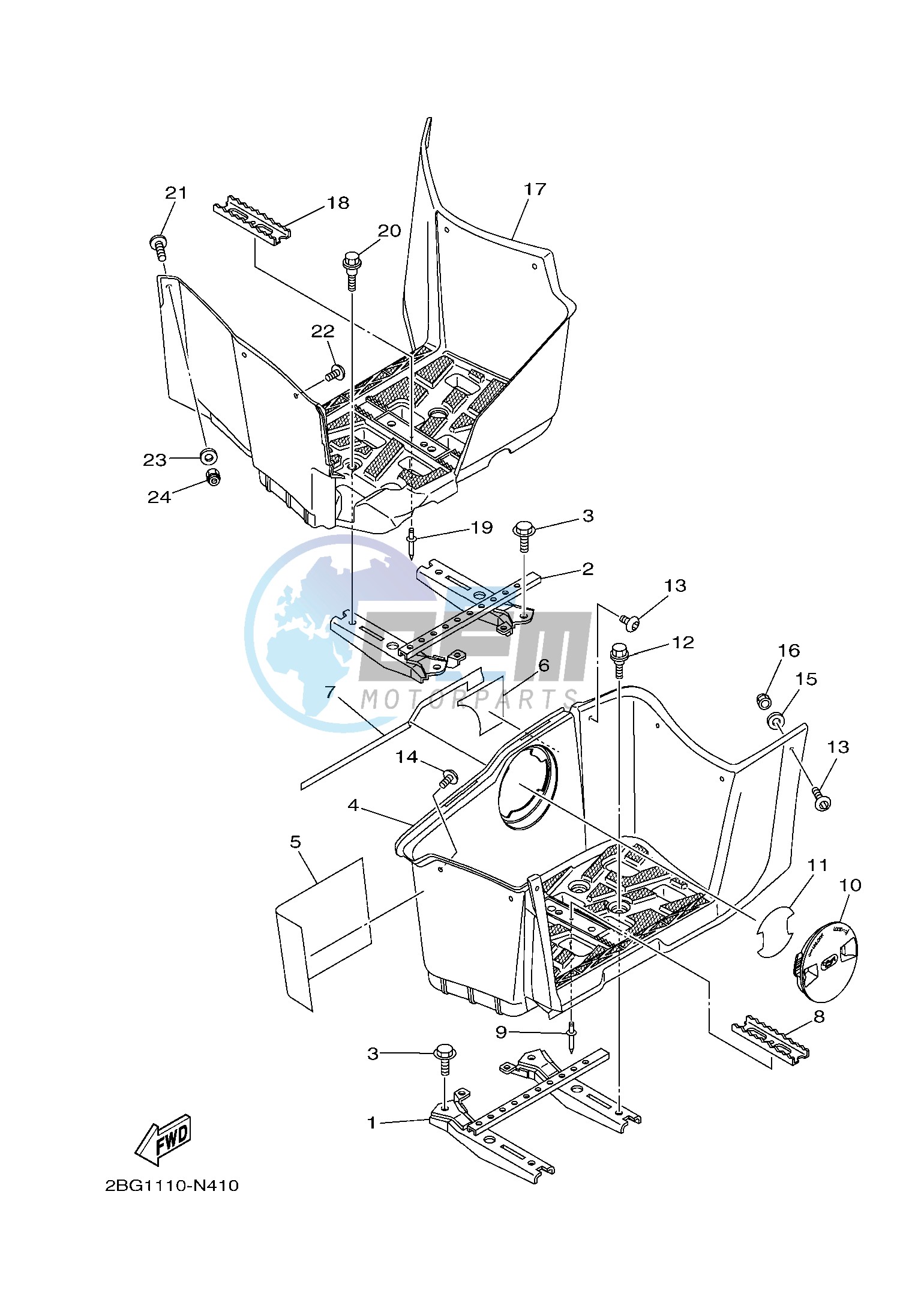 STAND & FOOTREST