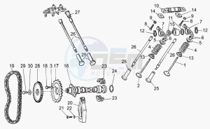 Breva 750 IE IE drawing Timing system