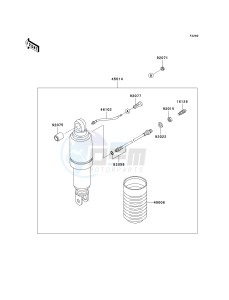 ZG 1000 A [CONCOURS] (A15-A19) [CONCOURS] drawing SHOCK ABSORBER-- S- -