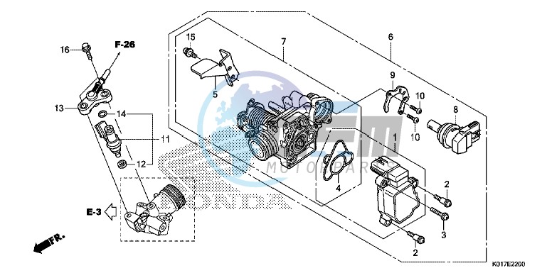 THROTTLE BODY/ FUEL INJECTOR