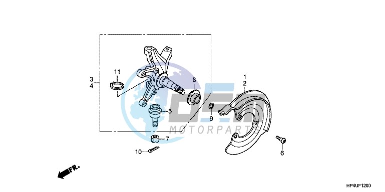 FRONT KNUCKLE (2WD)