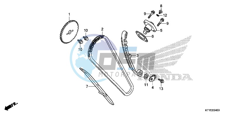 CAM CHAIN/TENSIONER