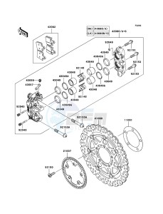 Z1000_ABS ZR1000C7F FR GB XX (EU ME A(FRICA) drawing Front Brake