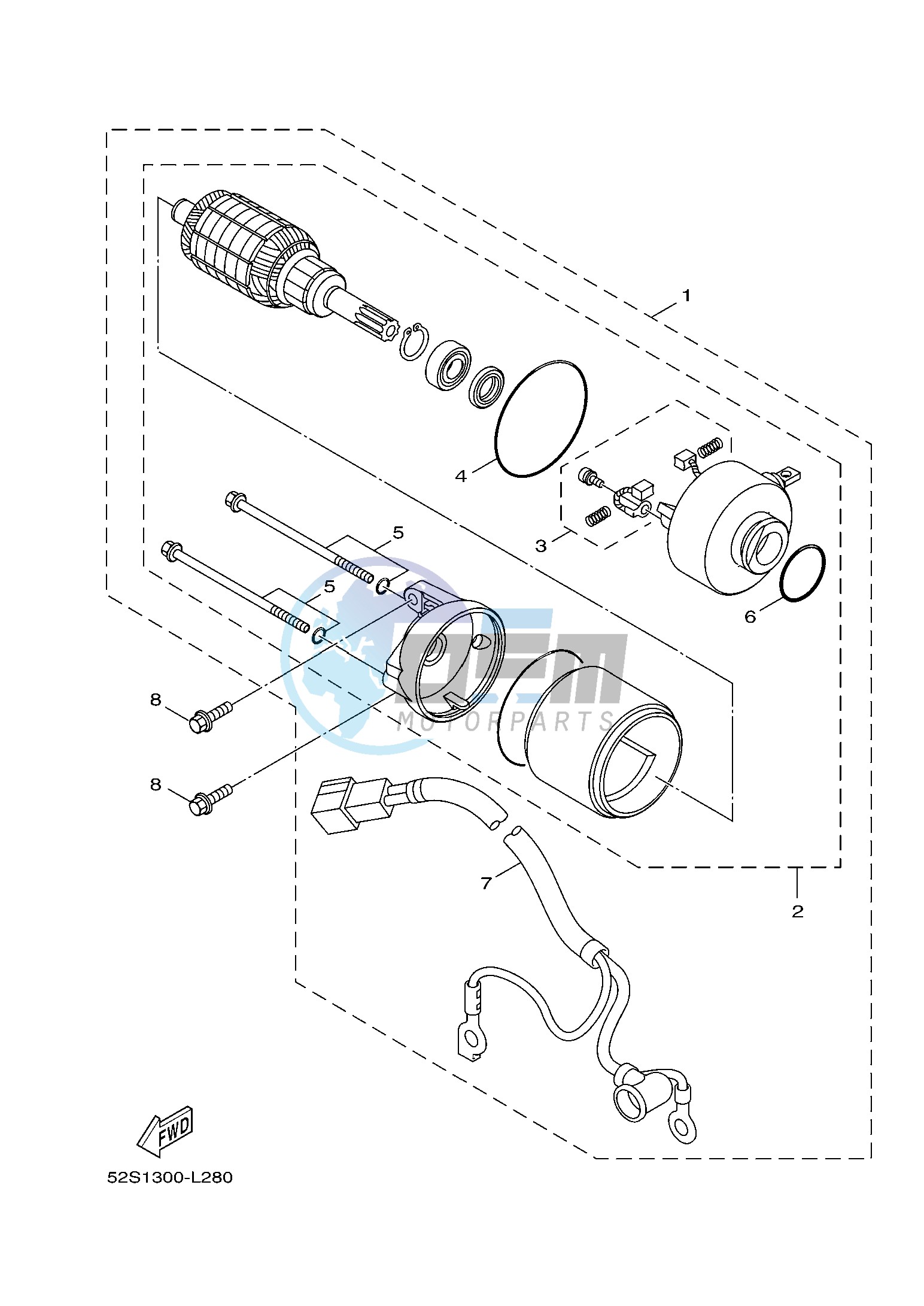 STARTING MOTOR