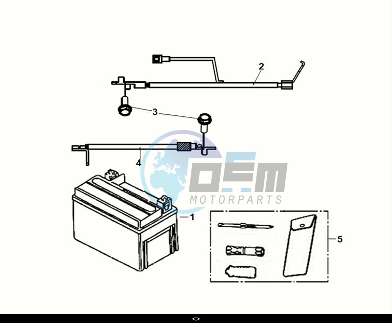 BATTERY - TOOL BOX