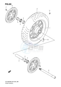 VLR1800 (E3-E28) drawing FRONT WHEEL