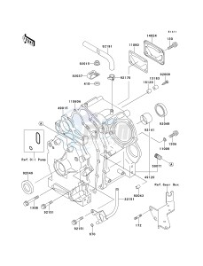 KAF 620 A6 [MULE 2510 4X4] (A6) [MULE 2510 4X4] drawing CRANKCASE