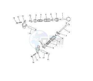 YP R X-MAX 250 drawing VALVE