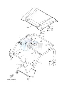 YXE700 YXE70WPAJ WOLVERINE R (B3D2) drawing GUARD 2