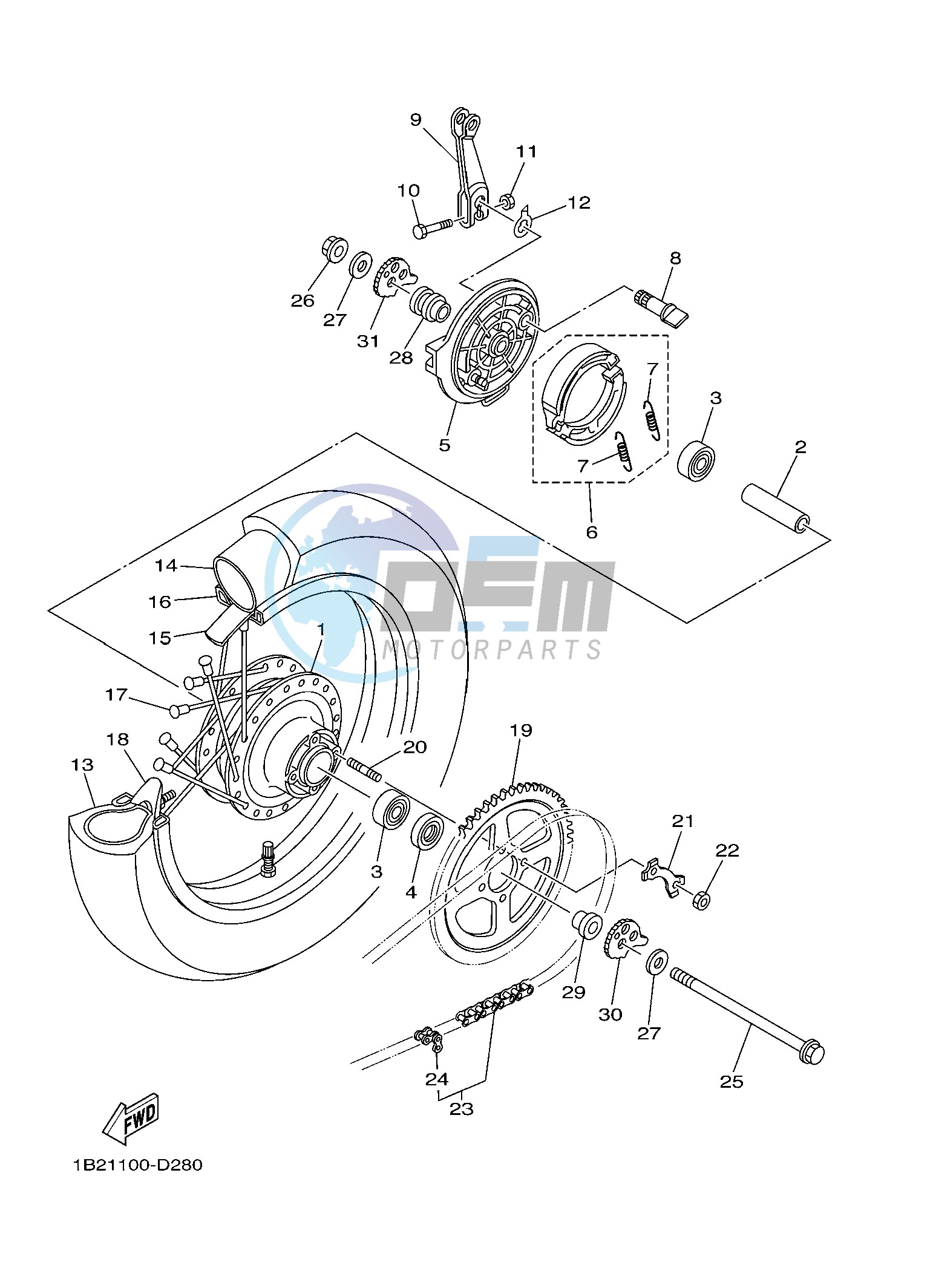 REAR WHEEL