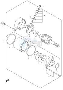 SV650 (E2) drawing STARTING MOTOR