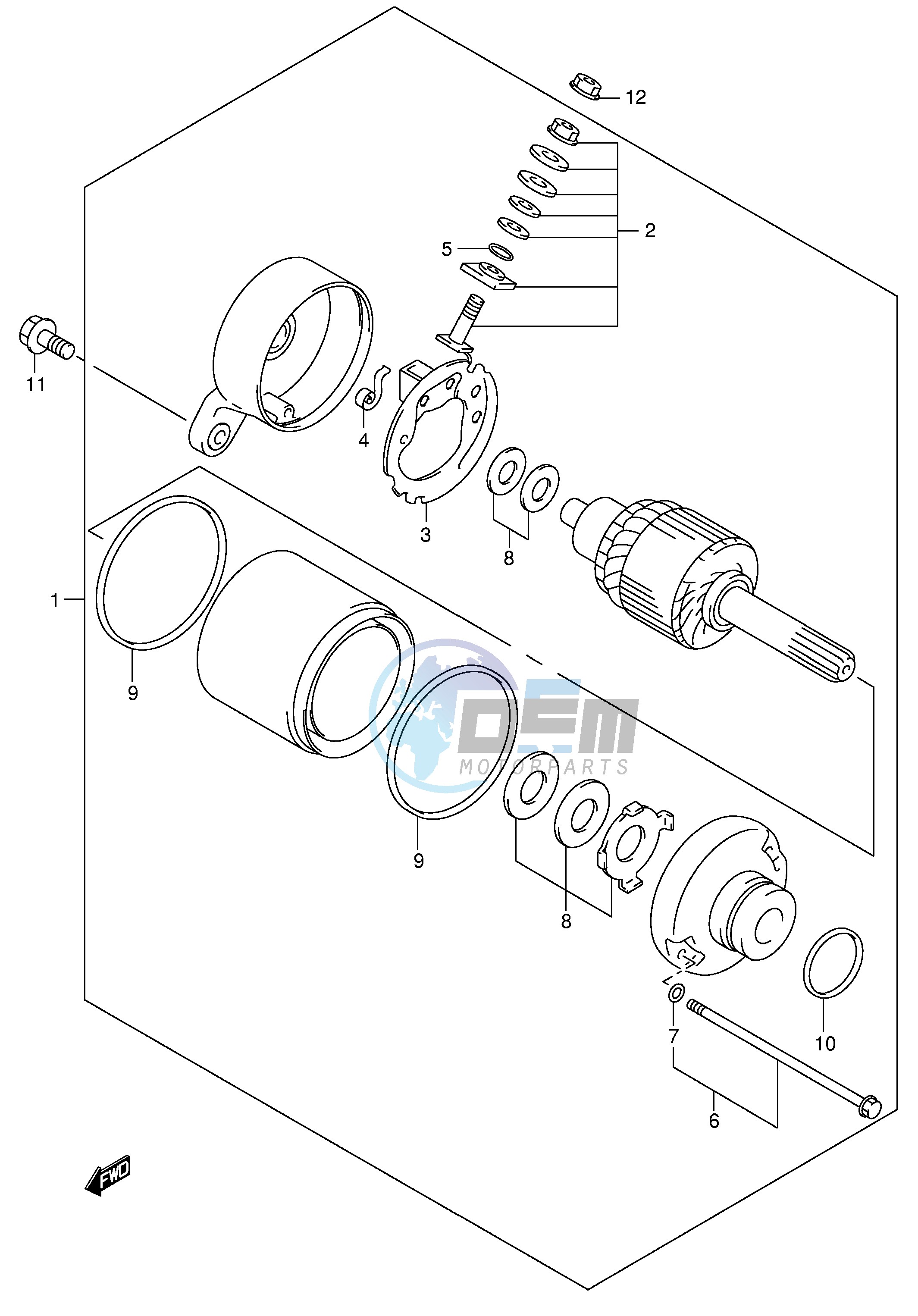 STARTING MOTOR