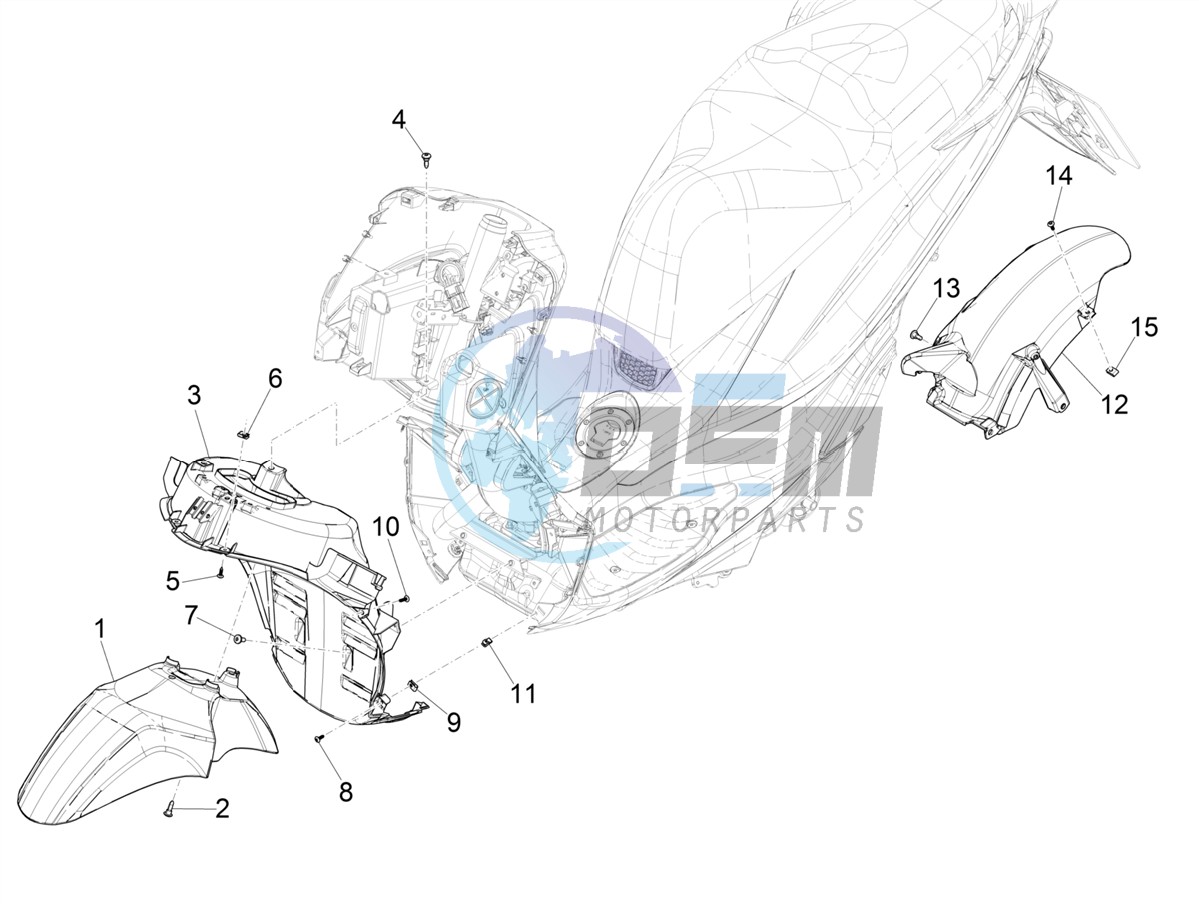 Wheel housing - Mudguard