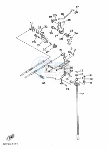 F50A drawing THROTTLE-CONTROL