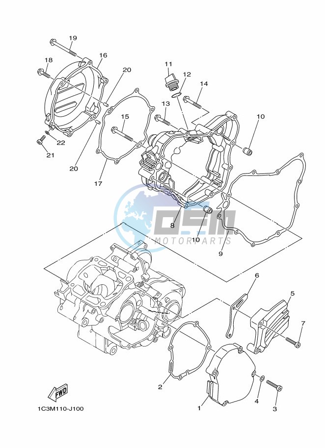 CRANKCASE COVER 1