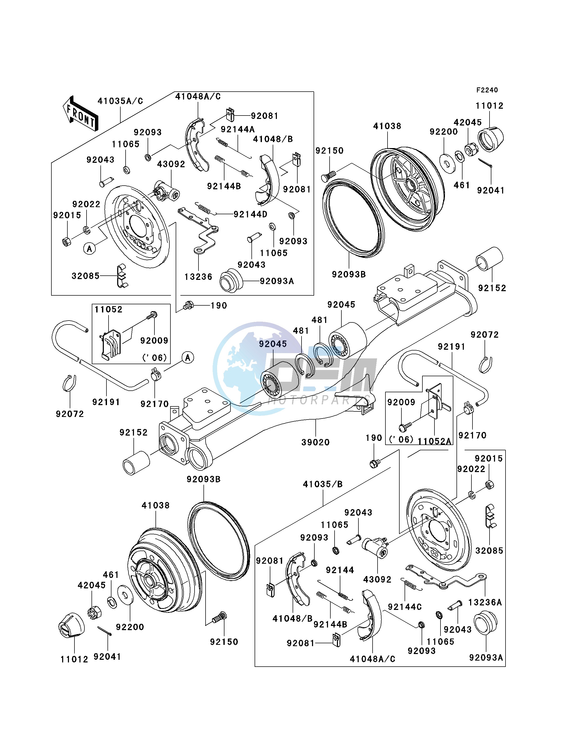 REAR HUBS_BRAKES -- H6F_H7F- -