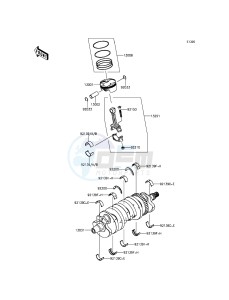 NINJA ZX-6R ZX600RFF FR GB XX (EU ME A(FRICA) drawing Crankshaft/Piston(s)