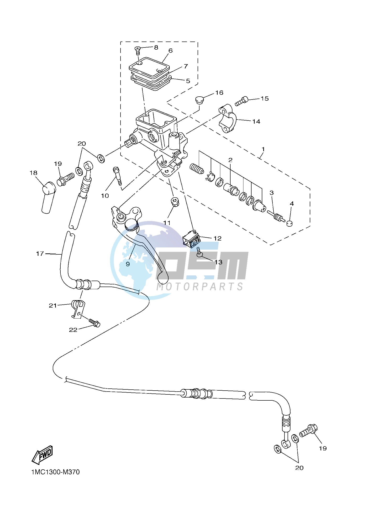 FRONT MASTER CYLINDER 2