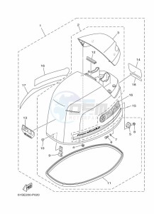 FT50CETL drawing TOP-COWLING