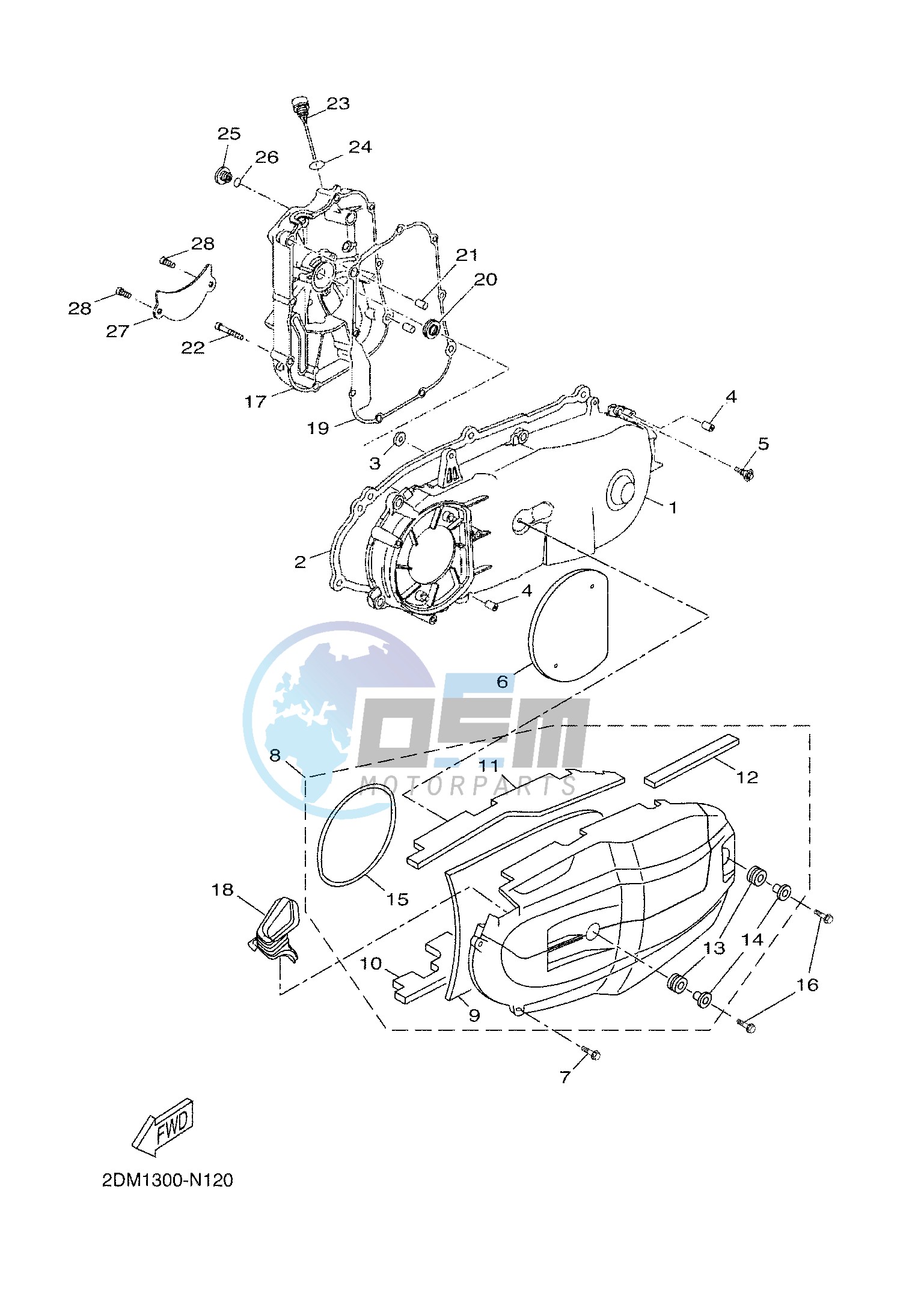 CRANKCASE COVER 1