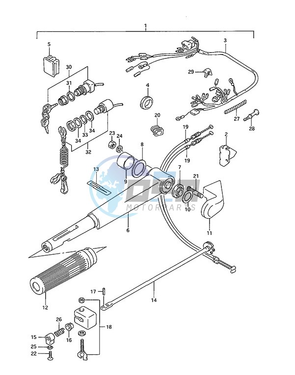 Tiller Handle