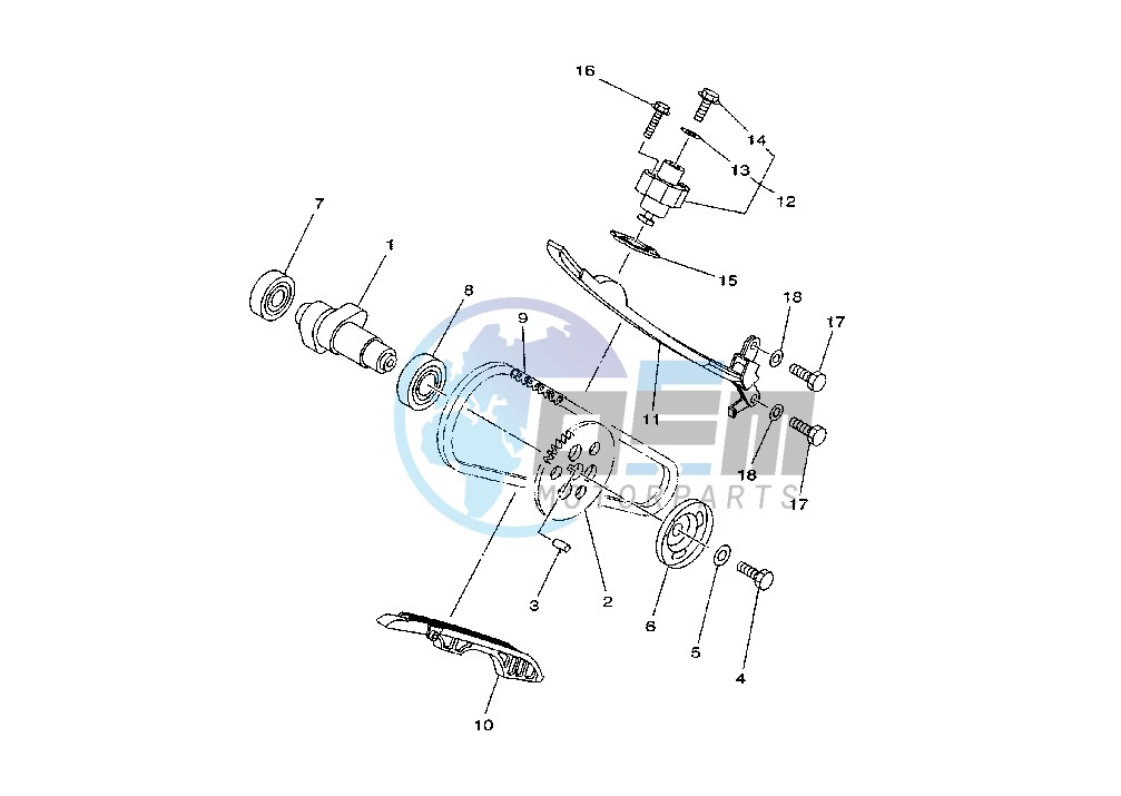 CAMSHAFT -CHAIN