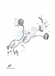 CZD300-A XMAX 300 (BGS2) drawing INTAKE