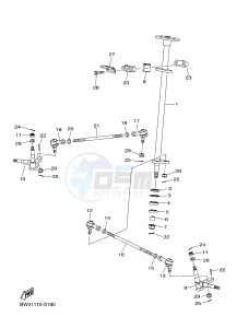 YFZ50 (BW47) drawing STEERING