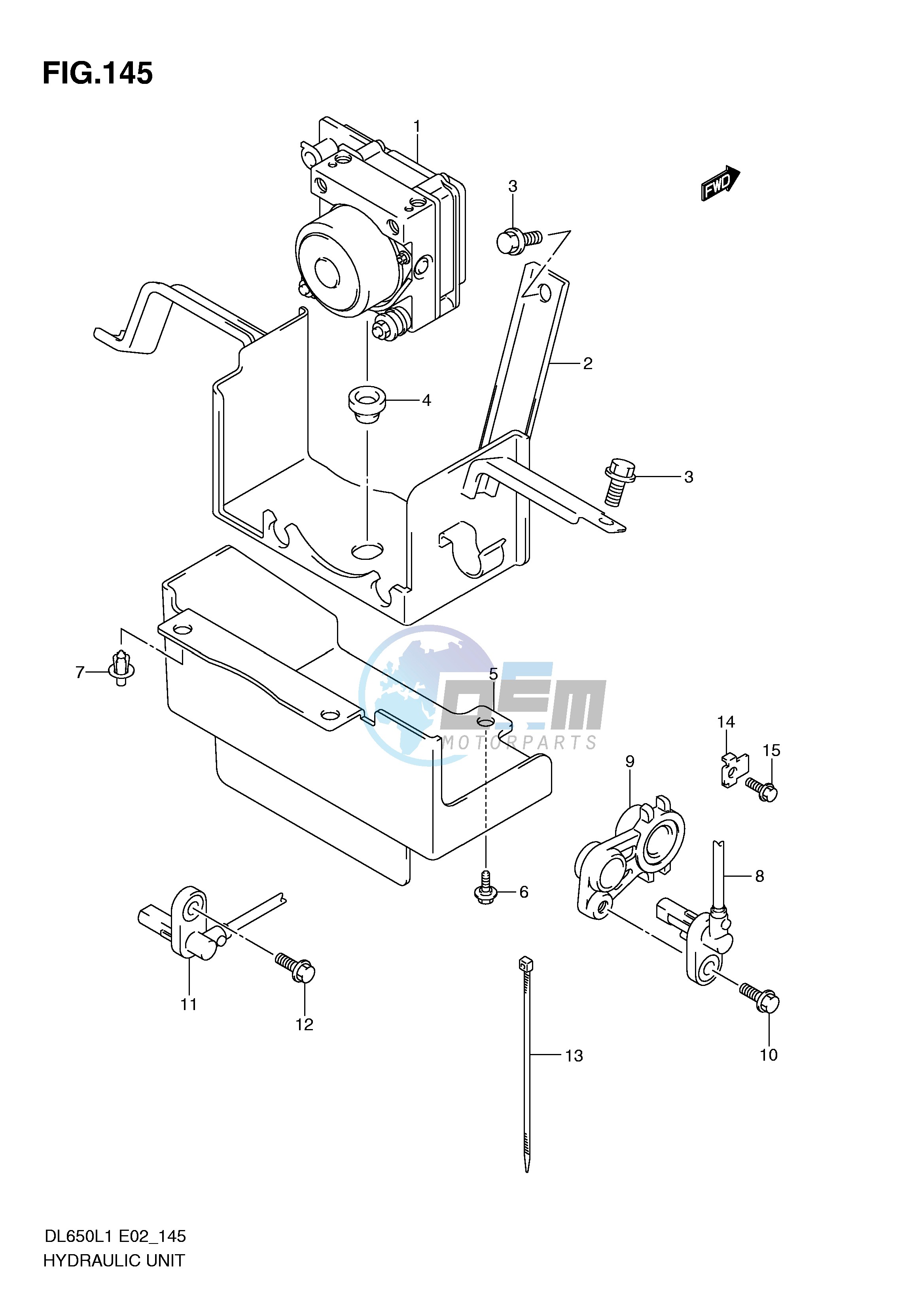 HYDRAULIC UNIT (DL650AL1 E19)