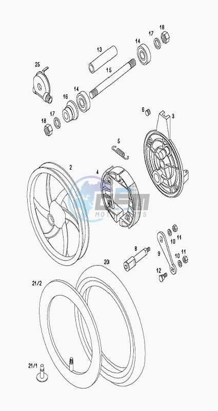 Front wheel