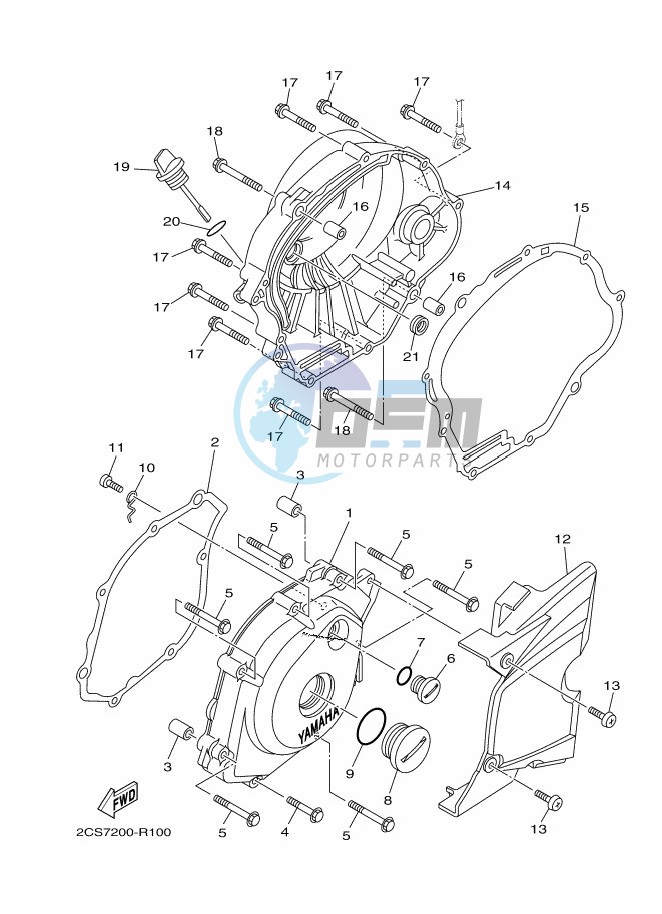 CRANKCASE COVER 1