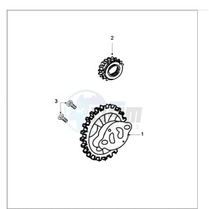 FIGHT 3 R 4T drawing OIL PUMP