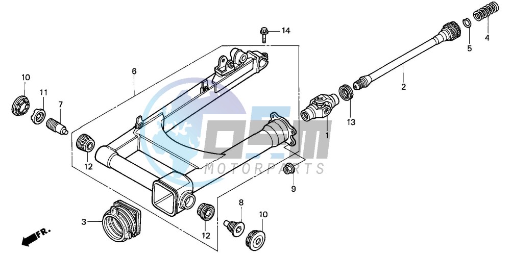 SWINGARM (VT1100C2)