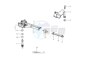 VIVACITY SERIE SPECIAL - 50 cc drawing OIL PUMP