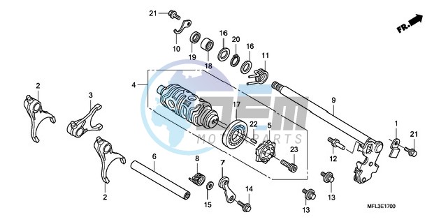 GEARSHIFT DRUM